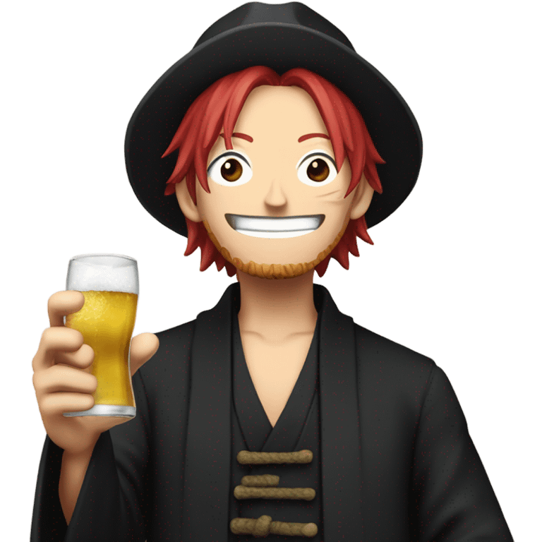 one piece shanks emoji