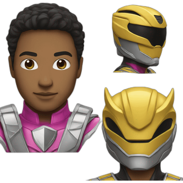 Power ranger emoji