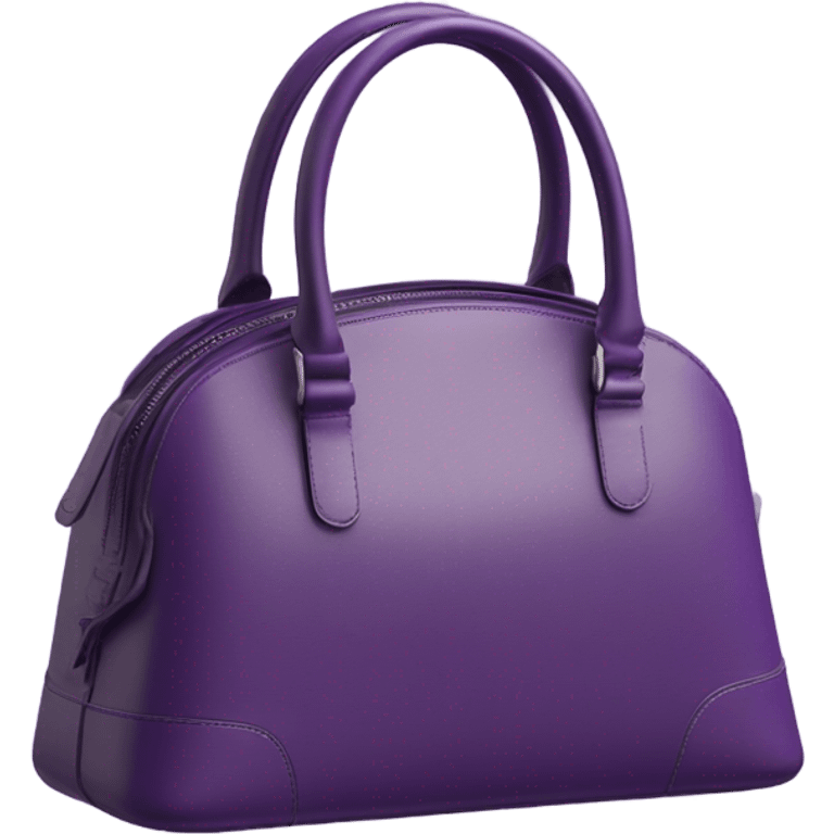 Purple handbag emoji