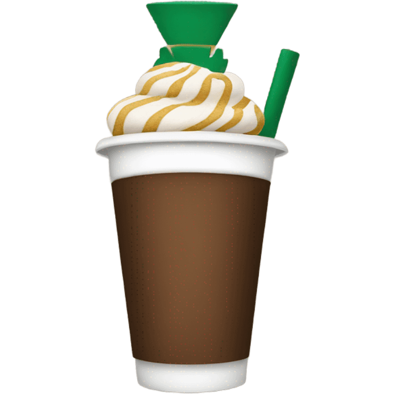 Starbucks coffee emoji