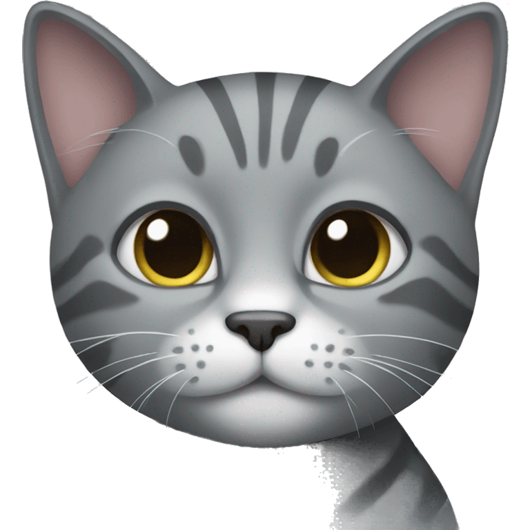 grey cat emoji