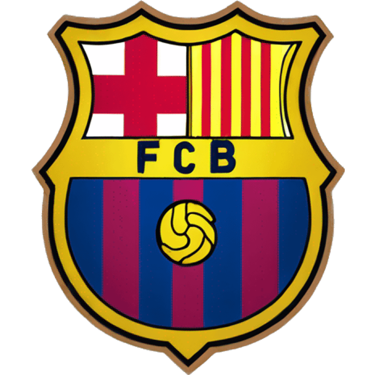 Escudo barça emoji