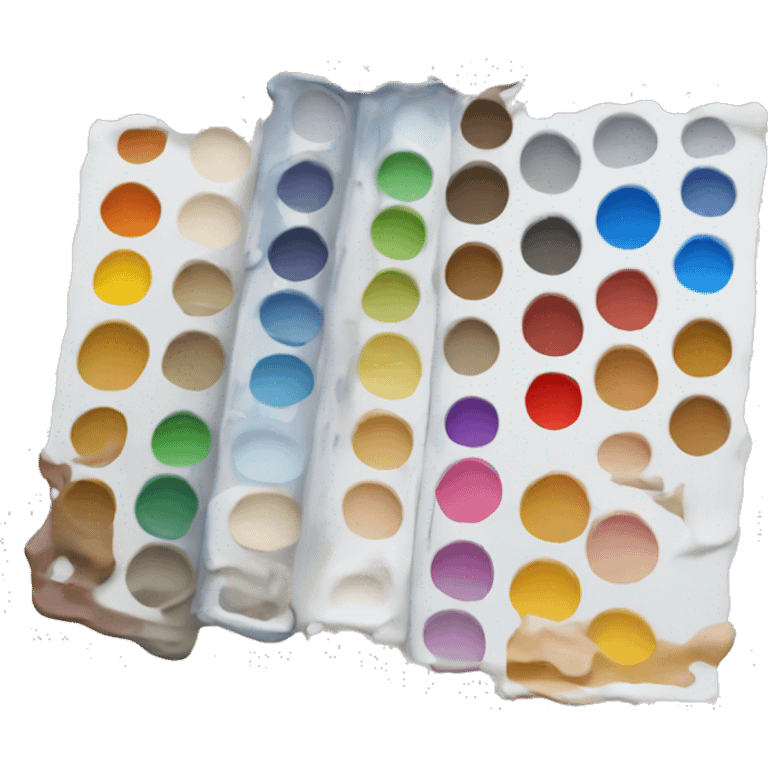 paint palette emoji