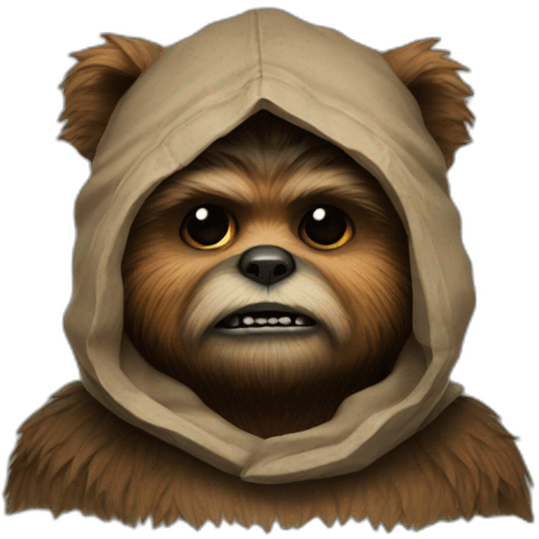 Dead ewok emoji