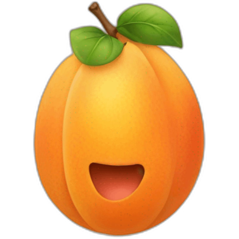 apricot emoji