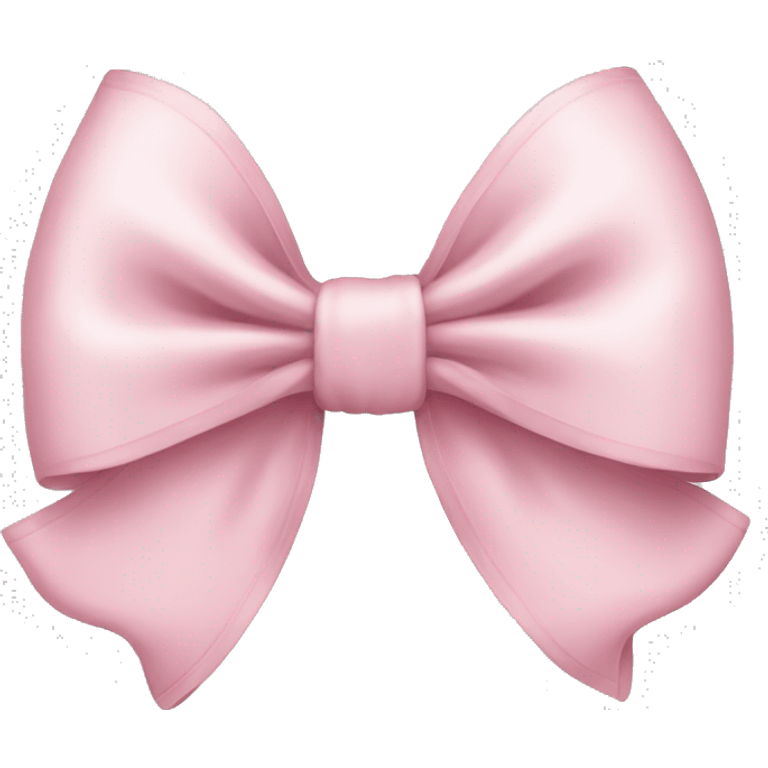 Light pink bow  emoji