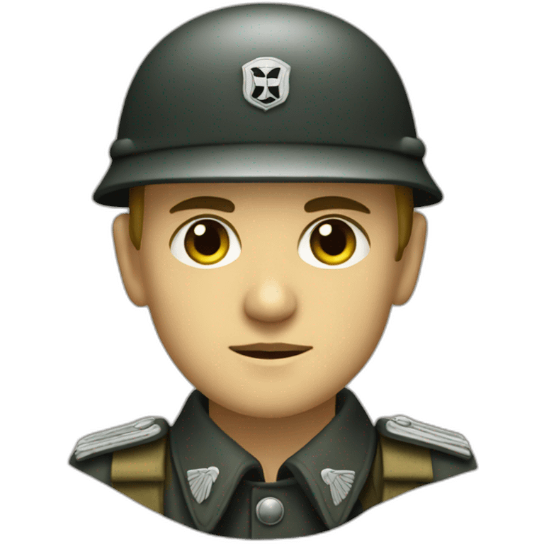 German SS soldier from 1940 emoji