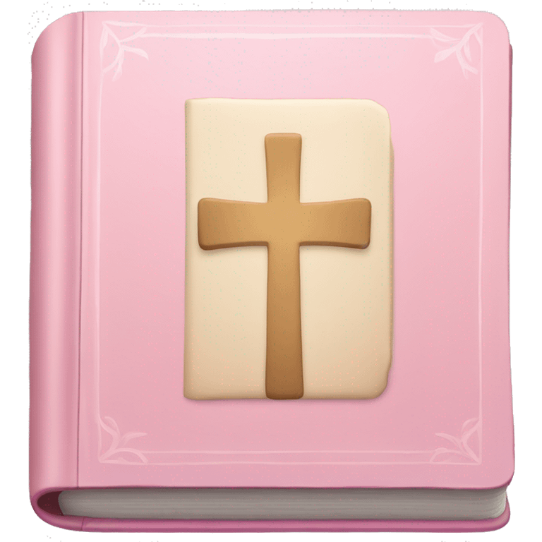 Light pink Bible emoji