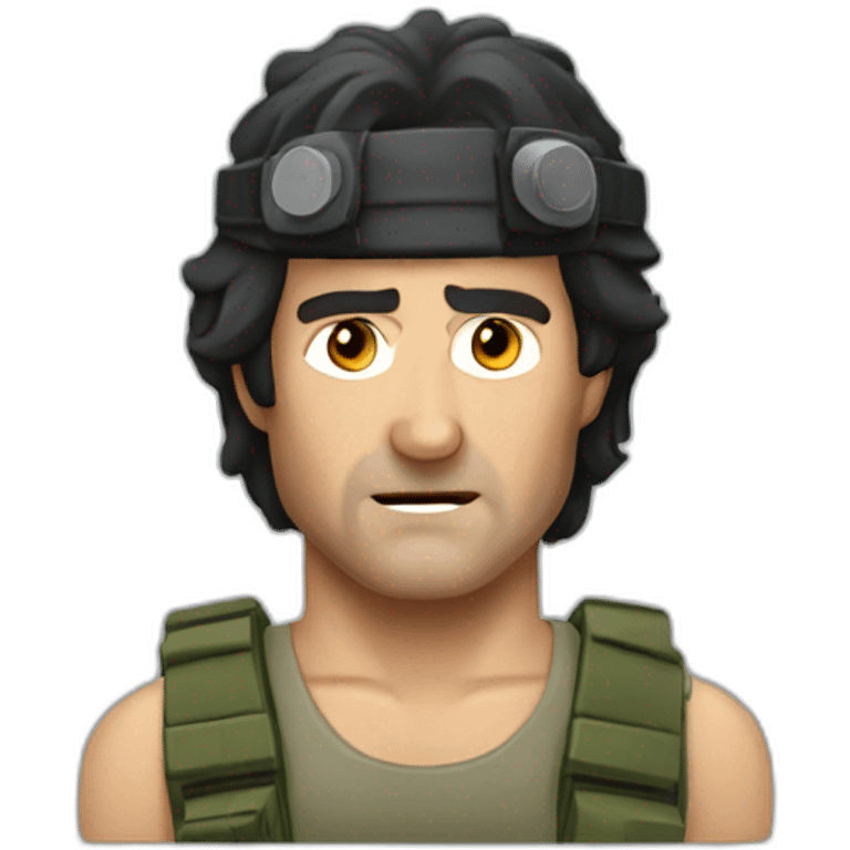 John Rambo emoji