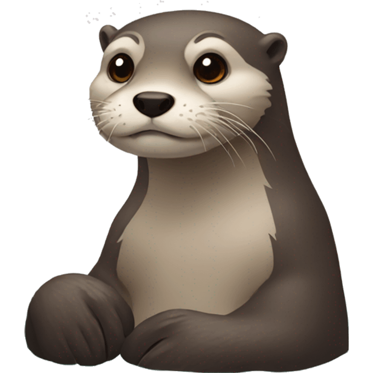 Chilling Otter emoji