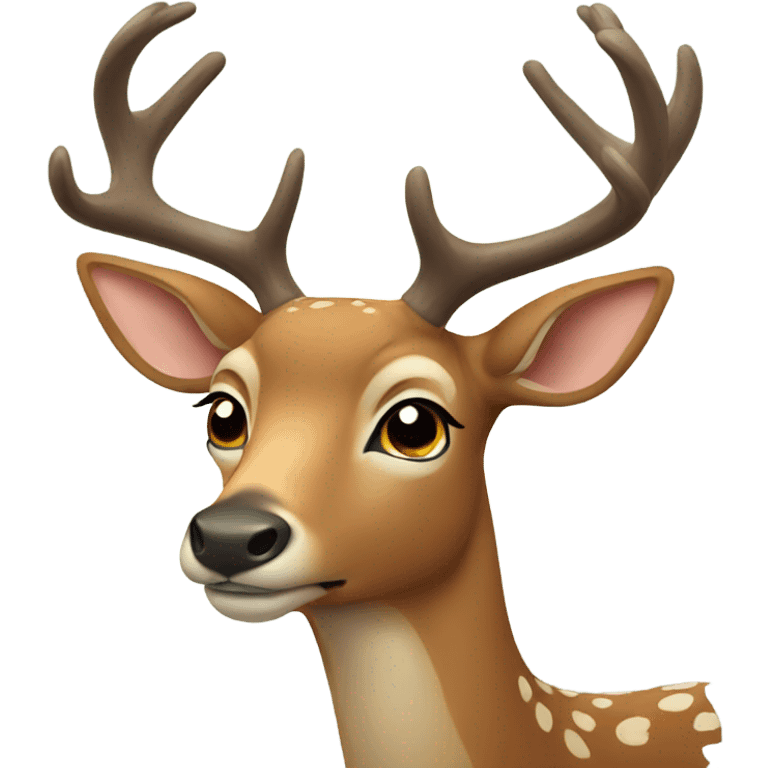 Deer emoji