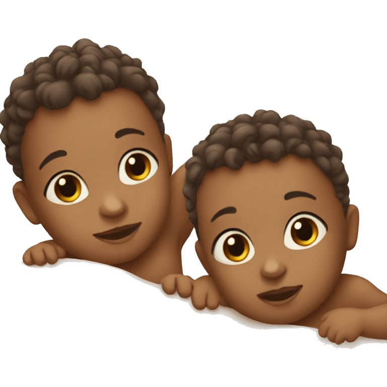 three babies emoji