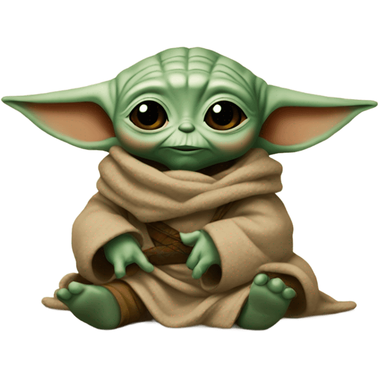 Rastafarian baby yoda emoji