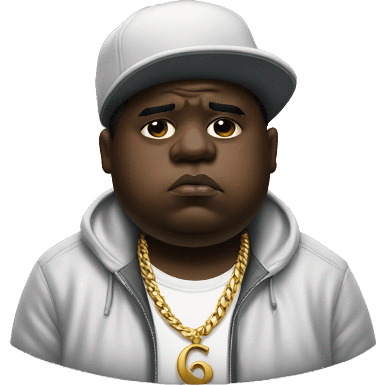 Notorious BIG sad emoji