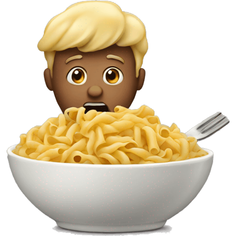 Someone eating pasta  emoji