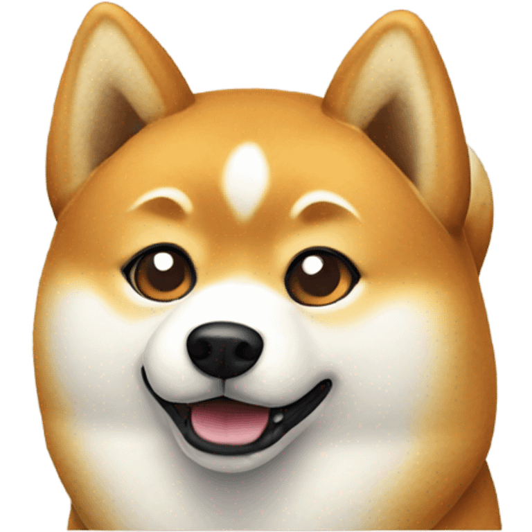 a shiba inu  emoji