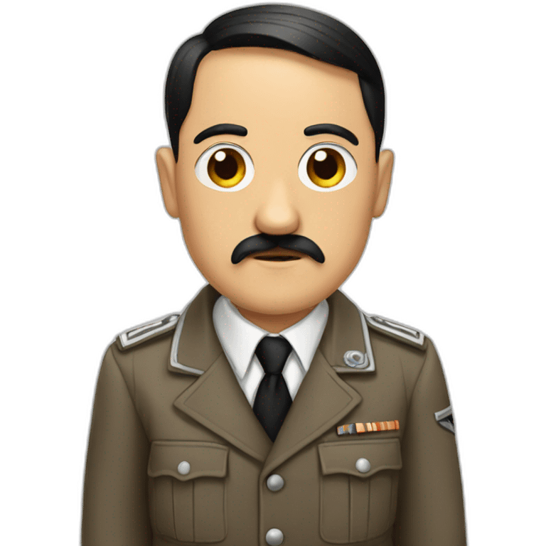 Hitler en robe emoji