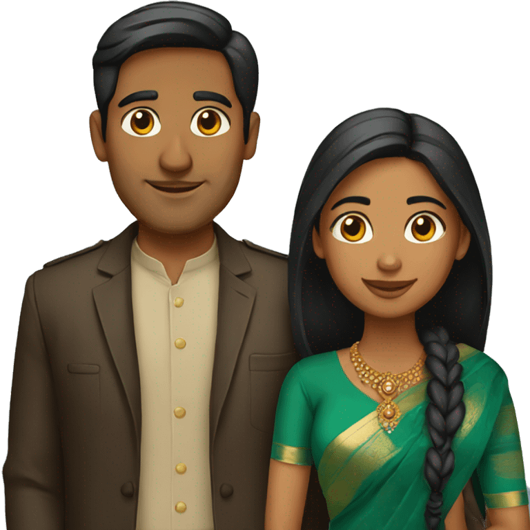  Indian couple emoji