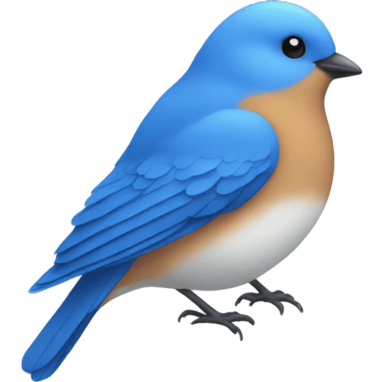 blue bird emoji