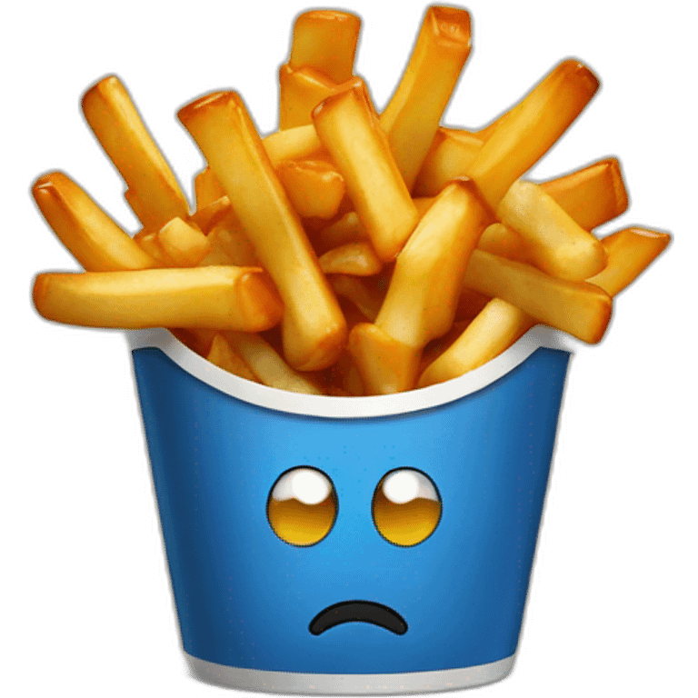 Poutine qui fume  emoji