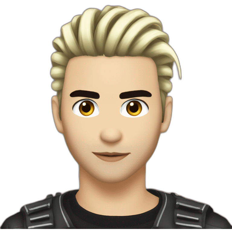 Bill Kaulitz 2000s teen emoji