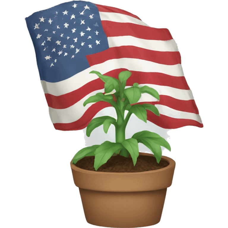 USA growing emoji