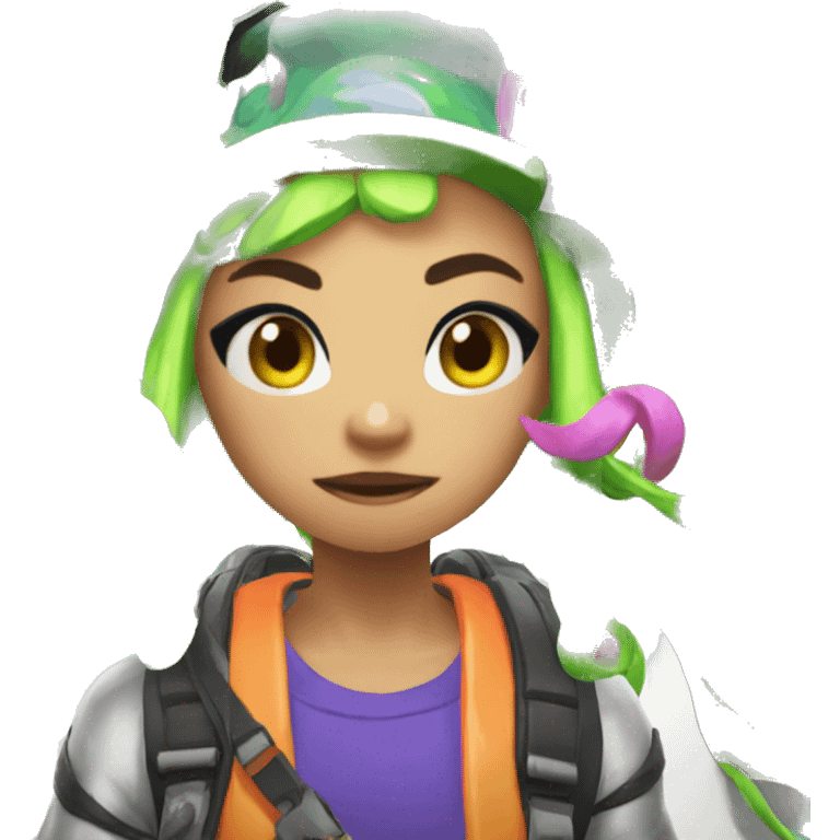 Splatoon jeu video emoji