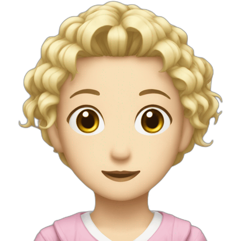 Nanami with gojo's hair emoji