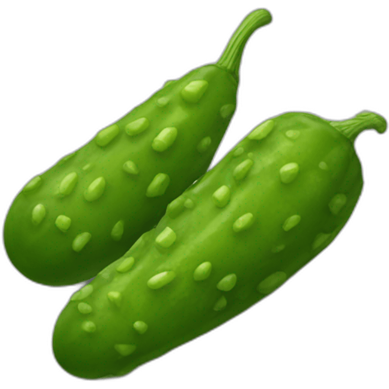 green-pickle emoji