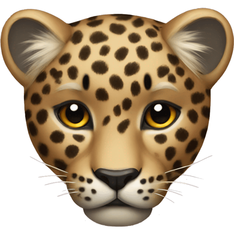 leopard bow emoji