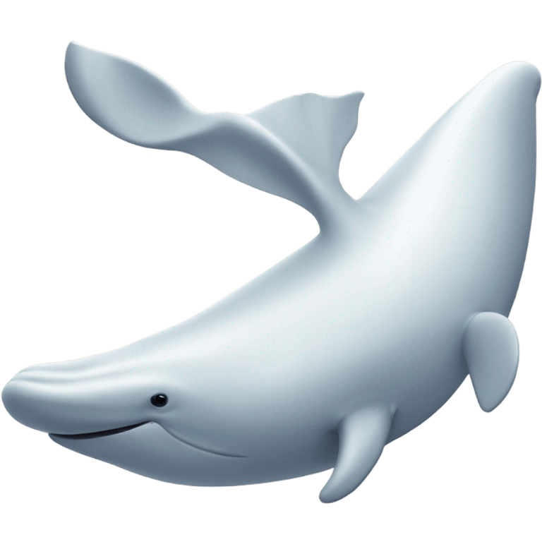 white whale , underside emoji