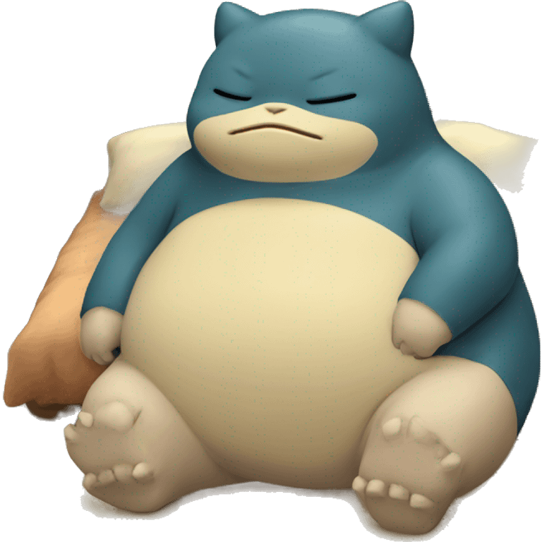 Snorlax che dorme emoji