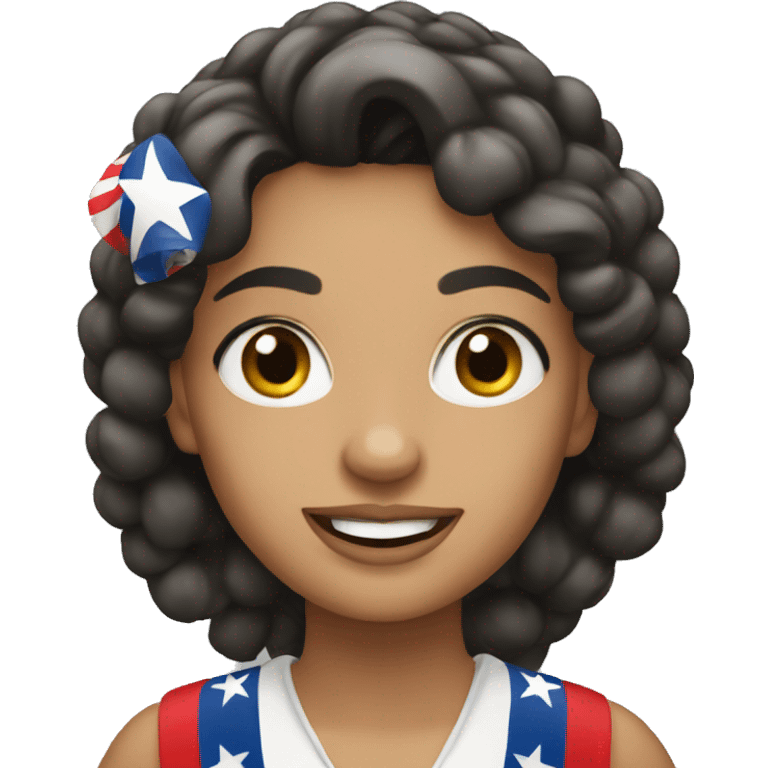 Patriotic gypsy emoji