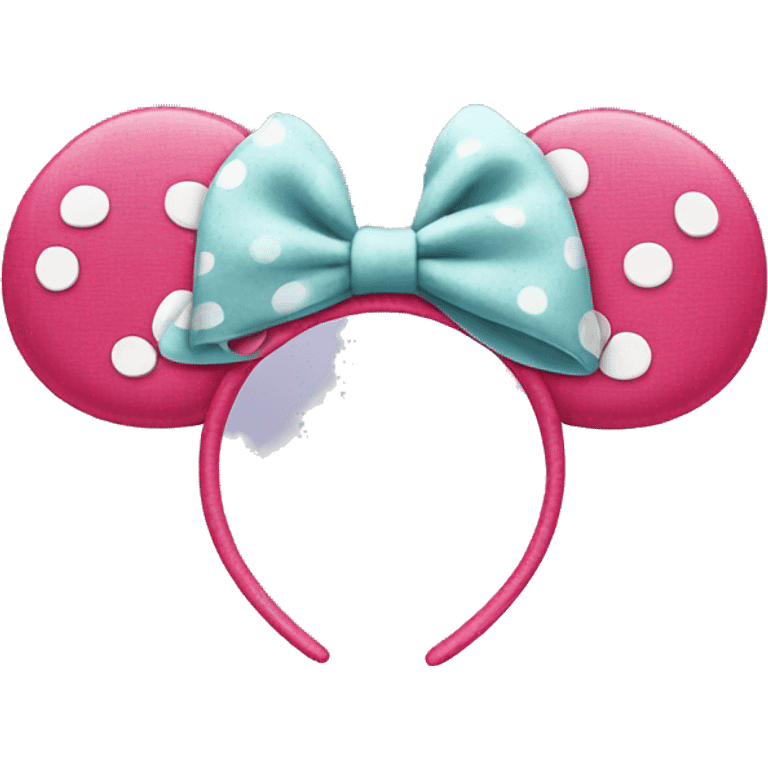 Minnie Mouse ears emoji