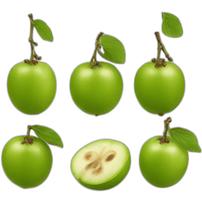 greengage emoji