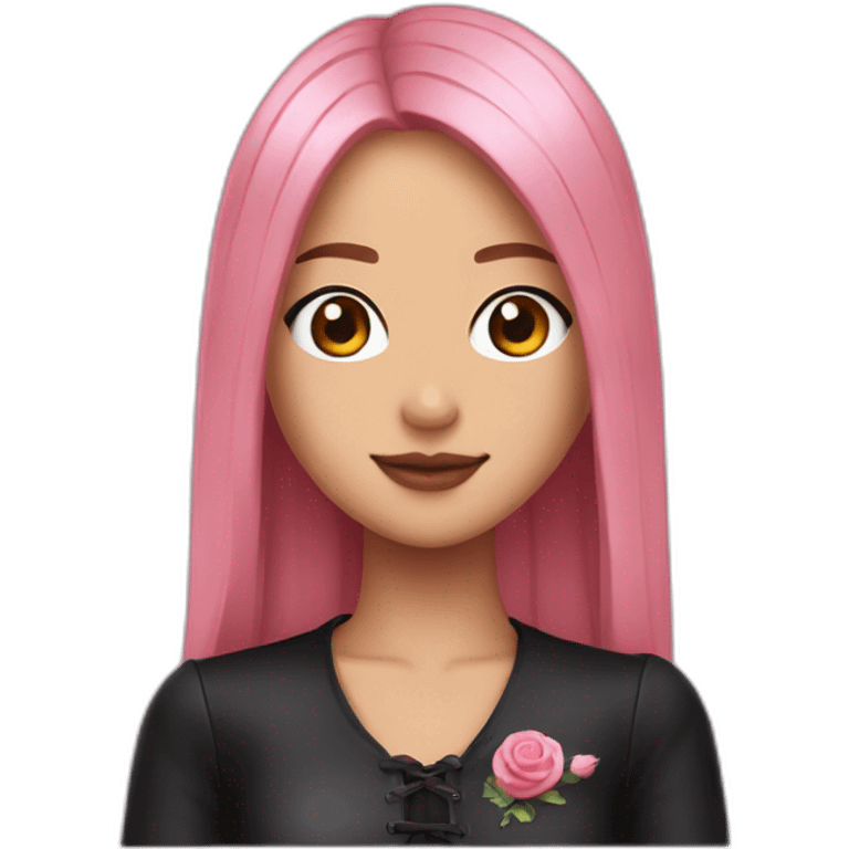 Rosè de blackpink emoji