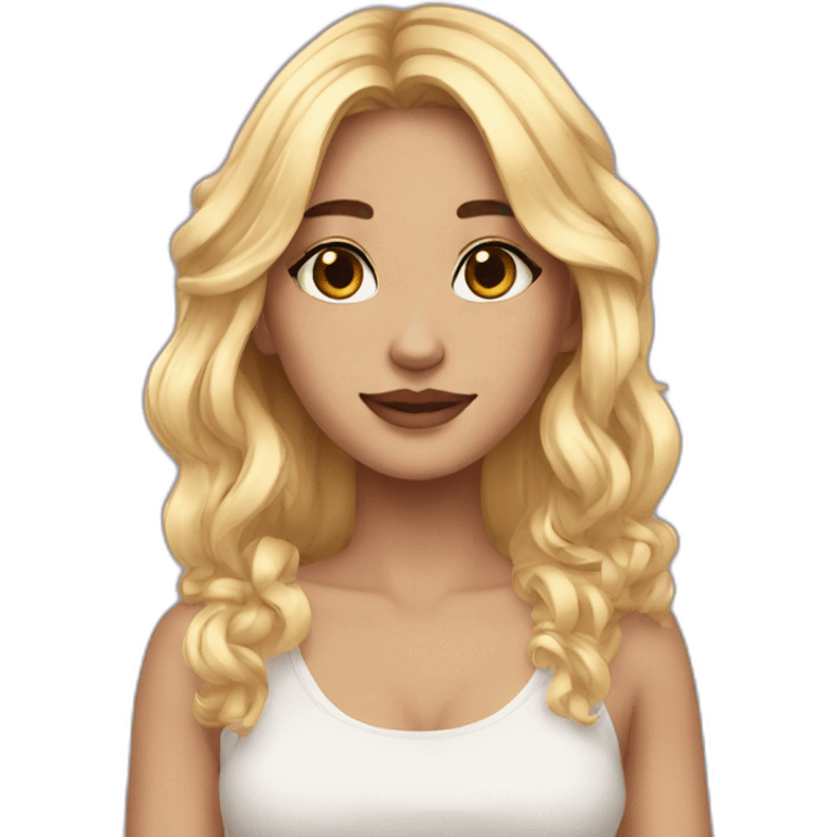 Pretty aesthetic girl emoji