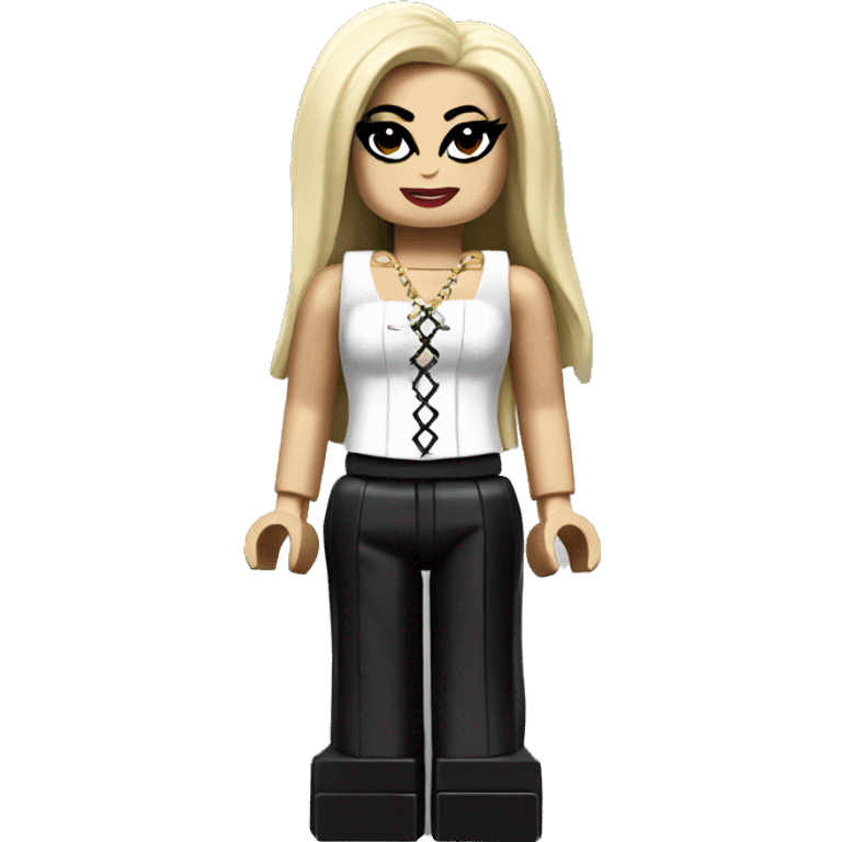 LADY GAGA lego full body emoji