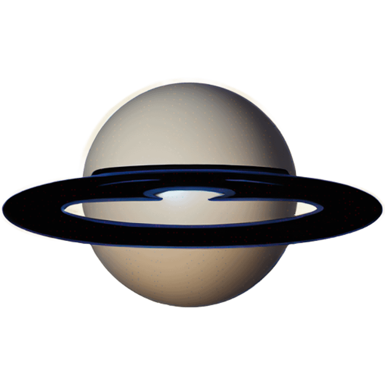 saturn with rings emoji