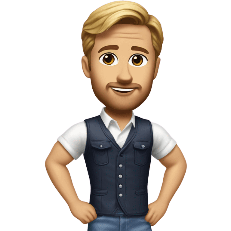 Ryan Gosling as Ken from the Barbie movie emoji