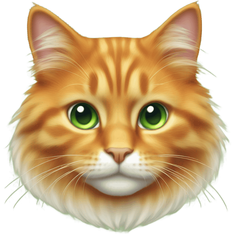 Orange cat emoji