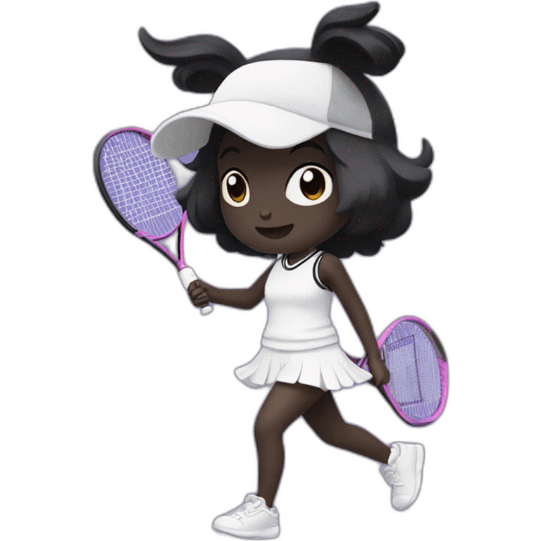 kuromi play tennis emoji