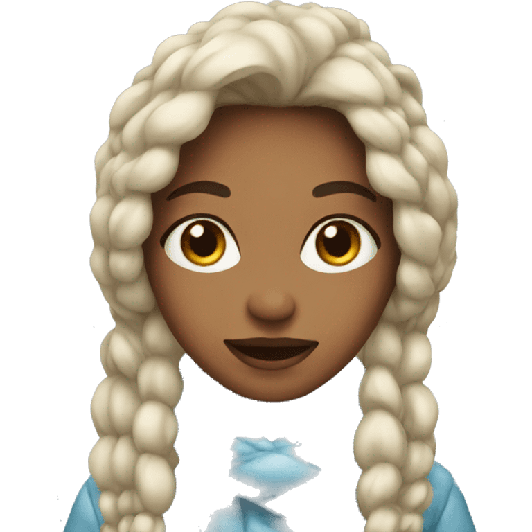 Girl winter emoji