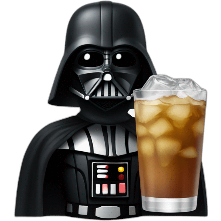 Dark vador drink emoji