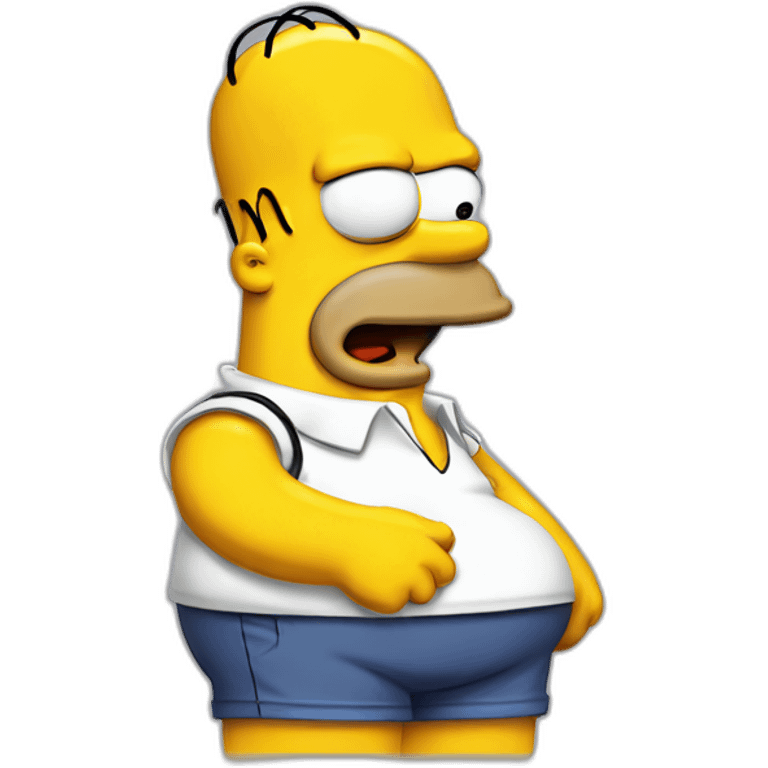 homer simpson et maillot dupsg emoji