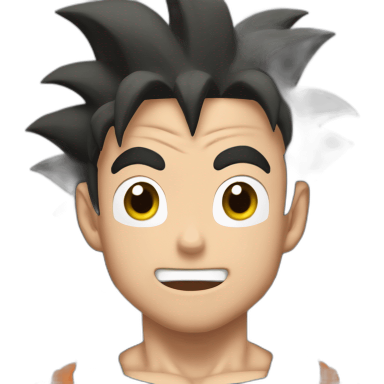 Goku enojado emoji