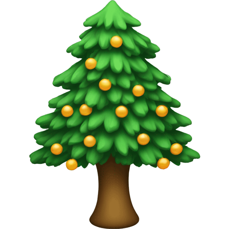 New year tree emoji