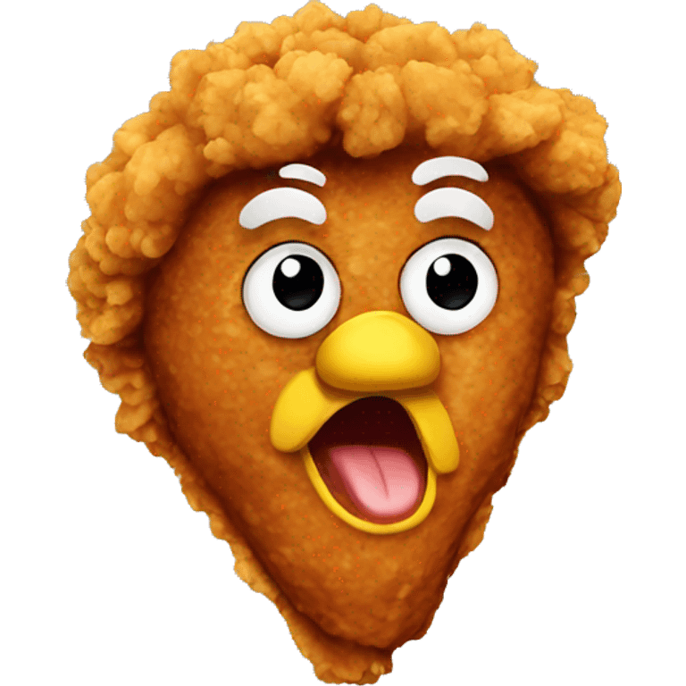 Fried chicken  emoji