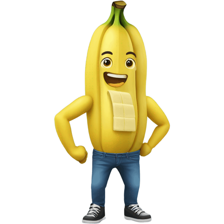 fast fit banana emoji