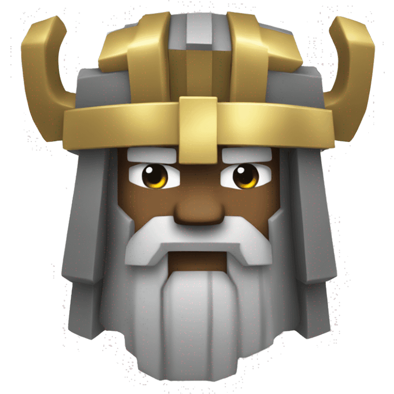 odin the god as minecraft character emoji